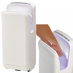 Sèche-mains automatique vertical Aery First blanc