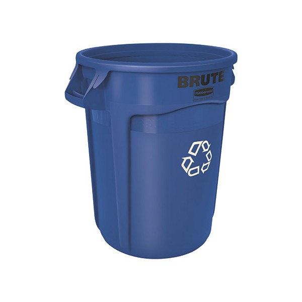 Couvercle vert de poubelle tri sélectif 40L (vendu uniquement avec le  conteneur)