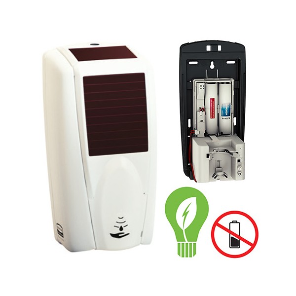 Distributeur de savon automatique LumiCel 1100 ml blanc blancDistributeur de savon automatique LumiCel 1100 ml blanc blanc