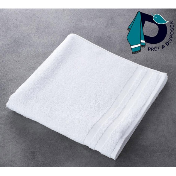 Mouchoirs tissu blanc 100% coton Par 6 - Blanc et Couleurs