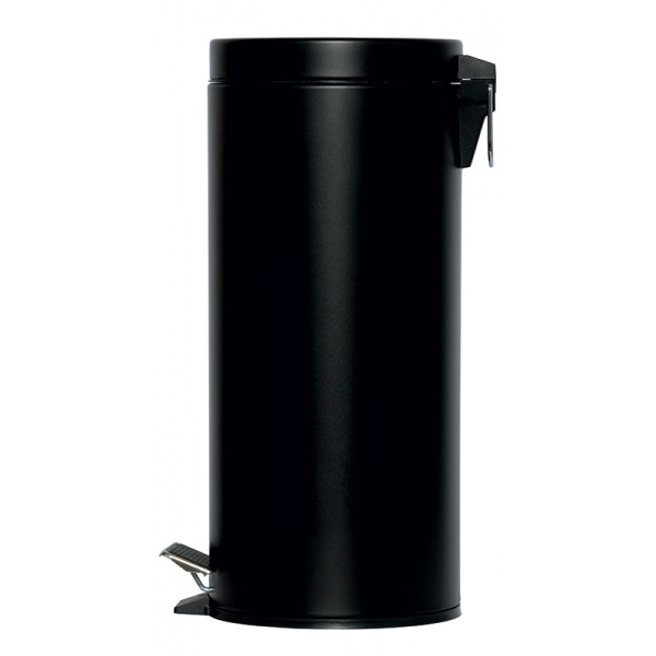 Poubelle noire 24 litres