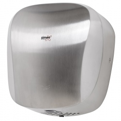 Sèche-mains sans contact avec filtre Hépa 1400 W inox satiné