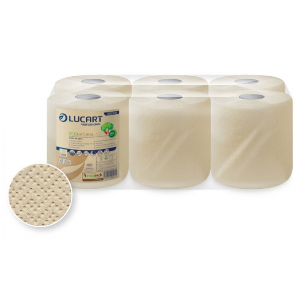 Papier absorbant pure ouate de cellulose ecolabel - 6 rouleaux
